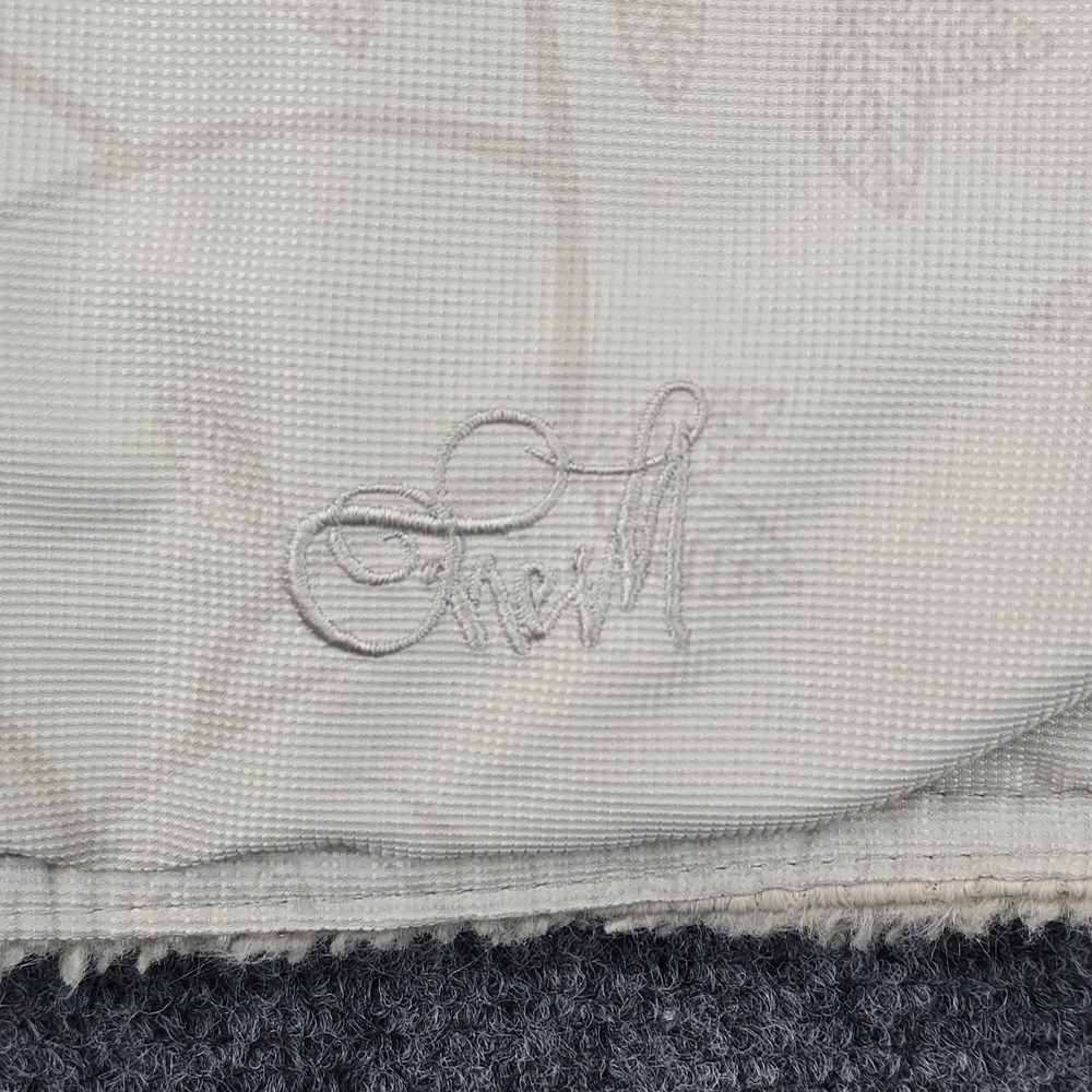 O'Neill Womens XL Sherpa Lined Jacket Ivory Hooded Zip Off Sleeves Floral‎ - Picture 7 of 13